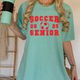 Soccer Senior Night Soccer Senior 2025 Graduation 4 Women's Comfort Colors T-Shirt Chalky Mint