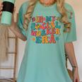 In My Social Worker Era Cute Social Worker Graduation MSW Women's Comfort Colors T-Shirt Chalky Mint