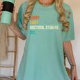 Sorry Can't Doctoral Student Bye PhD Graduation Party Women's Comfort Colors T-Shirt Chalky Mint