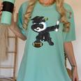 Student Graduation 2022 Panda Football Boys Girls Teenager Women's Comfort Colors T-Shirt Chalky Mint