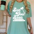 Sue You Soon Law Student School Graduation Women's Comfort Colors T-Shirt Chalky Mint