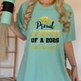 Super Proud Little Brother 2025 Graduate Graduation Family Women's Comfort Colors T-Shirt Chalky Mint