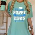 Super Proud Poppy Of 2025 Graduate Senior Graduation Family Women's Comfort Colors T-Shirt Chalky Mint