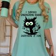 I Survived Engineering School Graduation 2026 Premium Tri-Blend Women's Comfort Colors T-Shirt Chalky Mint