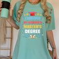 I Survived My Husband's Masters Degree Graduation Women's Comfort Colors T-Shirt Chalky Mint