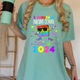 I Survived Nursing School Of 2024 Student Graduation 2024 Women's Comfort Colors T-Shirt Chalky Mint