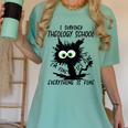 I Survived Theology School Graduation 2025 Women's Comfort Colors T-Shirt Chalky Mint