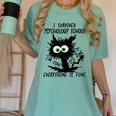 I Survived Psychology School Graduation 2026 2027 Women's Comfort Colors T-Shirt Chalky Mint