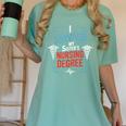 I Survived My Sister'S Nursing Degree Sis Nurse Graduation Women's Comfort Colors T-Shirt Chalky Mint