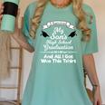 I Survived My Son's High School Graduation Shirt Graduate Women's Comfort Colors T-Shirt Chalky Mint