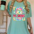 Thank You 1st Grade Teachers Graduation Last Day Of School Women's Comfort Colors T-Shirt Chalky Mint
