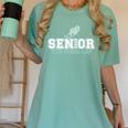 Track & Field Senior 2025 Graduation Year The Final Lap Women's Comfort Colors T-Shirt Chalky Mint