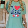 Vet Tech I Love Veterinary Technician Graduation Women's Comfort Colors T-Shirt Chalky Mint