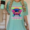 Video Gamer Graduate Graduation Grad Gaming Women's Comfort Colors T-Shirt Chalky Mint