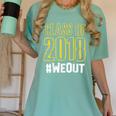 We Out WeOut Class Of 2018 Senior Graduation Women's Comfort Colors T-Shirt Chalky Mint