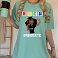 Women HBCU Grad 2025 College Graduation Apparel Women's Comfort Colors T-Shirt Chalky Mint