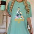 Women Mastered It Girl Master Degree Graduation Graduate Women's Comfort Colors T-Shirt Chalky Mint