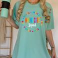 Wound Care Nurse Squad Appreciation Graduation Staff RN Women's Comfort Colors T-Shirt Chalky Mint