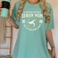 Wrestling Senior Mom The Final Match 2026 Graduation Women's Comfort Colors T-Shirt Chalky Mint