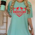 Wrestling Senior Night Wrestling Senior 2025 Graduation 11 Women's Comfort Colors T-Shirt Chalky Mint