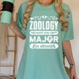Zoology Major Graduation Zoology Quote Women's Comfort Colors T-Shirt Chalky Mint