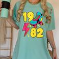 1982 Retro Raised In The 80s Old School Nostalgia Vibes Women's Comfort Colors T-Shirt Violet