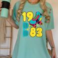 1983 Retro Raised In The 80s Old School Nostalgia Vibes Women's Comfort Colors T-Shirt Violet
