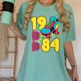 1984 Retro Raised In The 80s Old School Nostalgia Vibes Women's Comfort Colors T-Shirt Violet 1984 Retro Raised In The 80s Old School Nostalgia Vibes Women's Comfort Colors T-Shirt Violet