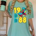 1988 Retro Raised In The 80s Old School Nostalgia Vibes Women's Comfort Colors T-Shirt Violet