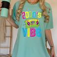 2000's Vibe Hip Hop Costume Early 2000s Party Nostalgia Women's Comfort Colors T-Shirt Violet