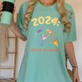 2024 Year Of The Introvert New Year Adventures Women's Comfort Colors T-Shirt Violet 2024 Year Of The Introvert New Year Adventures Women's Comfort Colors T-Shirt Violet