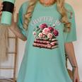 40th Birthday Chapter 40 Birthday Shirt Women Book Lover Women's Comfort Colors T-Shirt Violet