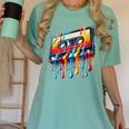80s 90s Retro Party Costume Nostalgia Cassette Women's Comfort Colors T-Shirt Violet