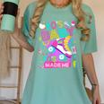 80's Baby 90's Made Me 1980s 1990s Nostalgia Retro Party Women's Comfort Colors T-Shirt Violet