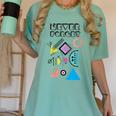 80s Nostalgia Never Forget Women's Comfort Colors T-Shirt Violet