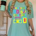 This Is My 90's Costume Retro 1990s Style Cassette Nostalgia Women's Comfort Colors T-Shirt Violet