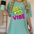90's Vibe Retro Style Cassette Tape Nostalgia 1990s Party Women's Comfort Colors T-Shirt Violet