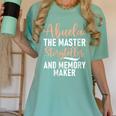 Abuela The Master Storyteller And Memory Maker Abuela Women's Comfort Colors T-Shirt Violet Abuela The Master Storyteller And Memory Maker Abuela Women's Comfort Colors T-Shirt Violet