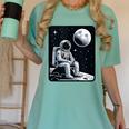 Aesthetic Spaceman Astronaut On The Moon Space Introvert Women's Comfort Colors T-Shirt Violet Aesthetic Spaceman Astronaut On The Moon Space Introvert Women's Comfort Colors T-Shirt Violet