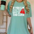 Antisocial Keep Away Sarcastic Bad Attitude Introvert Women's Comfort Colors T-Shirt Violet