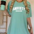 Anxiety University Anxious Introvert Tee Women's Comfort Colors T-Shirt Violet Anxiety University Anxious Introvert Tee Women's Comfort Colors T-Shirt Violet