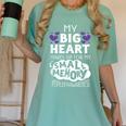 My Big Heart Makes Up For My Small Memory Epilepsy Shirt Tee Women's Comfort Colors T-Shirt Violet My Big Heart Makes Up For My Small Memory Epilepsy Shirt Tee Women's Comfort Colors T-Shirt Violet