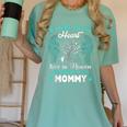Big Piece Of My Heart Live Heaven In Memory Of My Mom Best Women's Comfort Colors T-Shirt Violet