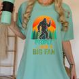 Bigfoot Introvert People Not A Big Fan Retro Sasquatch Women's Comfort Colors T-Shirt Violet