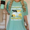 Board Game Saying Shy Introvert Geeks Women's Comfort Colors T-Shirt Violet
