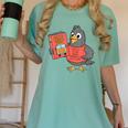 This Is My Book Character Costume- Pigeon Kids Reading Women's Comfort Colors T-Shirt Violet
