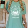 A Book A Day Keep The Mental Breakdown Away Women's Comfort Colors T-Shirt Violet