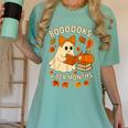 Books And BER Months Fall Librarian Reading Halloween Women's Comfort Colors T-Shirt Violet Books And BER Months Fall Librarian Reading Halloween Women's Comfort Colors T-Shirt Violet