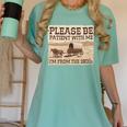 Boomer Millennial Please Be Patient I'm From The 1900s Women's Comfort Colors T-Shirt Violet