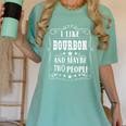 I Like Bourbon And Maybe Two People Introvert Alcohol Lover Women's Comfort Colors T-Shirt Violet I Like Bourbon And Maybe Two People Introvert Alcohol Lover Women's Comfort Colors T-Shirt Violet